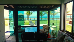 Casa à Beira Mar, Pé na Areia, Tipo Bangalô, Piscina Privativa, Muro Alto, Porto de Galinhas PE